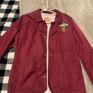 Cleveland cavaliers Levi wind breaker . Brand new. Never worn. Size M